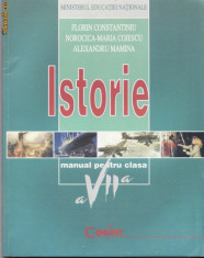 Manual ISTORIE CLS A VII A ED. CORINT de F. CONSTANTINIU foto