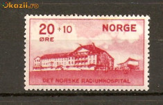 Timbre Norvegia 1931 Spital Serie nest. foto