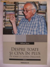 MIHAI SORA - DESPRE TOATE SI CEVA IN PLUS {2005} foto