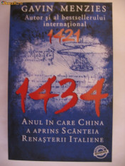 G.MENZIES -1434 ANUL IN CARE CHINA A APRINS SCANTEIA RENASTERII foto