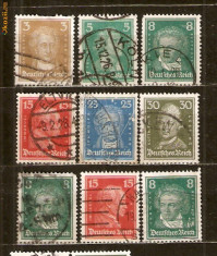 Timbre Germania D.R.1926 Lot st. foto