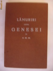 C. H. M. - LAMURIRI ASUPRA GENESEI foto