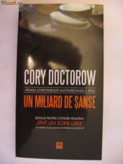 CORY DOCTOROW - UN MILIARD DE SANSE {2007} foto