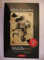 JEFFREY EUGENIDES - MIDDLESEX {Polirom 2005} foto