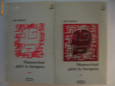 JAN POTOCKI - MANUSCRISUL GASIT LA SARAGOSA {2 volume, 1997} foto