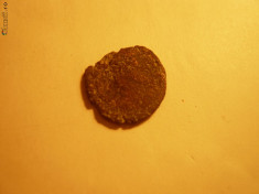 Moneda Romana bronz ,d=1,5 ,usor decupata , cal.slaba foto