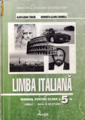 Manual LIMBA ITALIANA CLS a V a ED. LOGOS de A.I. TANASE foto