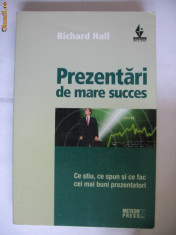RICHARD HALL - PREZENTARI DE MARE SUCCES {2008} foto