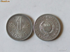 MONEDA UNGARIA 1 FORINT foto