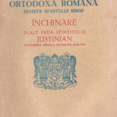 Inchinare lui Justinian noul Patriarh al Bisericii Romane (1948)