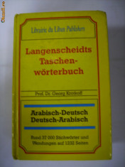 Dictionar arab-german si german -arab foto