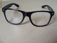 WAYFARER Nerd Ochelari Cu Lentile Transparente Clear Lens L si M foto