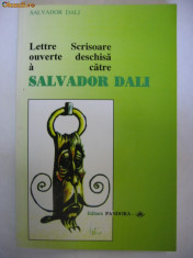 SALVADOR DALI - SCRISOARE DESCHISA CATRE SALVADOR DALI {Bilingv} foto