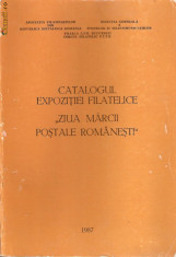 Catalog-expozitiei filatelice*1987 foto