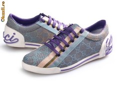 Vand tenesi Gucci mov ! UNISEX ! foto