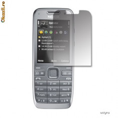 FOLIE NOKIA E52 - FOLIE PROFESIONALA NOKIA E52 - FOARTE REZISTENTA - HQ PVC-NEW!!! foto