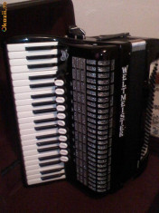 SUPER OFERTA!!! VAND/SCHIMB ACORDEON WELTMEISTER SAPHIR!!! foto