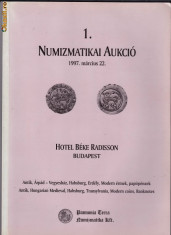 Catalog licitatie nr1/1997,Pannonia Terra-Budapesta foto