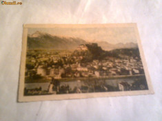 C.P.SALZBURG - Panorama Circulata 24.VII.1930 foto