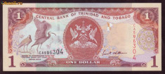 Trinidad &amp;amp;amp; Tobago 1 dolar 2002 necirculata foto