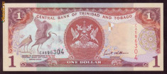 Trinidad &amp;amp;amp; Tobago 1 dolar 2002 necirculata foto