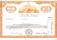 297 Actiuni -Precision Optics, Incorporated -seria C 478