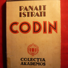 PANAIT ISTRATI ''CODIN '' --ED. IG.HERTZ - 1935