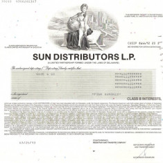 429 Actiuni - SUN DISTRIBUITORS L.P. -seria B 39093
