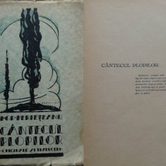 Perieteanu , Cantecul plopilor , 1928 , prima editie