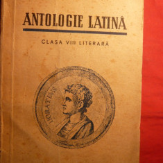 Antologie Latina -Per.Clasica Augusteana ,Imp.crestina 1946