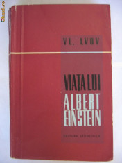 VL. LVOV - VIATA LUI ALBERT EINSTEIN foto