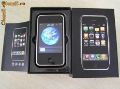 IPHONE 3G/DUAL SIM/REPLICA/ROMANA/ LOGO APPLE foto