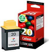 Cartus Color Lexmark 20, 15MX120E sigilat-original foto