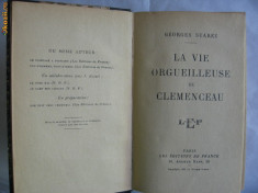 GEORGES SUAREZ - LA VIE ORGUEILLEUSE DE CLEMENCEAU {1930} foto