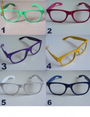 Ochelari Ray Ban Wayfarer NERD lentila clara diverse Culori foto