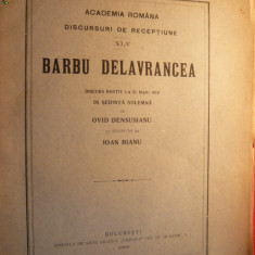 OVID DENSUSIANU - Discurs de Receptie Academie- ed. 1919