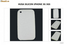 HUSA SILICON iPHONE 3GS 3G - WHITE/CLEAR EDITION [2] foto