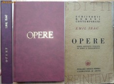 Emil Isac, Opere, editie definitiva, 1946