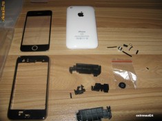 Vand Carcasa Full Echipata Alba Pentru Iphone 3g 16gb Noi ! foto
