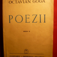 OCTAVIAN GOGA - POEZII - Editia aIIa - 1942