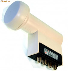 LNB 4 IESIRI (LNB QUAD) Premium HD READY 0.1 DB foto