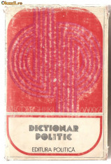 (C223) &amp;quot;DICTIONAR POLITIC&amp;quot; ACADEMIA &amp;quot;STEFAN GHEORGHIU&amp;quot; foto