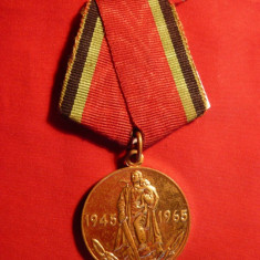 Medalie -20 Ani -Victoria contra Fascismului ,URSS 1965