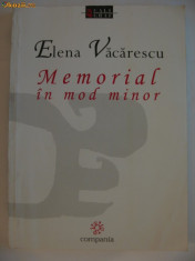 ELENA VACARESCU - MEMORIAL IN MOD MINOR {2001} foto