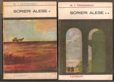 (C248) &quot;SCRIERI ALESE&quot; DE A. I. ODOBESCU