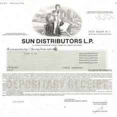 554 Actiuni -SUN DISTRIBUITORS L.P. -seria B 39019