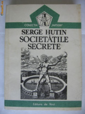 SERGE HUTIN - SOCIETATILE SECRETE foto