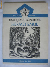 FRANCOISE BONARDEL - HERMETISMUL foto