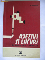 I. PLUGARIU - ADEZIVI SI LACURI in industria lemnului foto