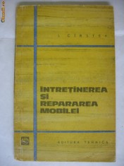 I. CARSTEA - INTRETINEREA SI REPARAREA MOBILEI foto